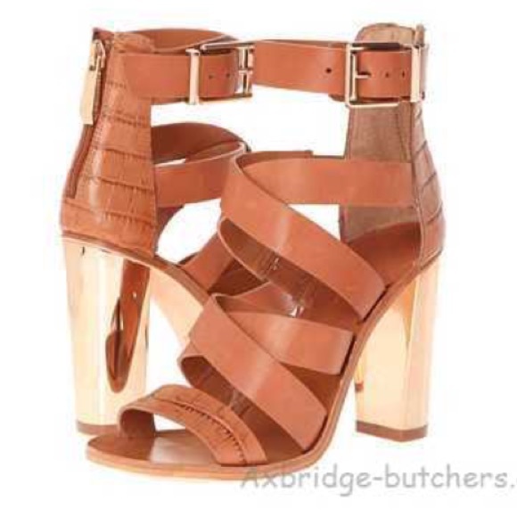 SOLD BCBG Strappy Sandal - Picture 2 of 8